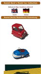 Mobile Screenshot of modelcars.mbeck.ch